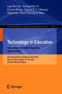 Produktbild: Technology in Education. Innovations for Online Teaching and Learning