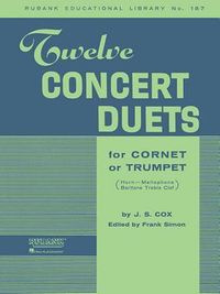 Produktbild: Twelve Concert Duets for Cornet or Trumpet
