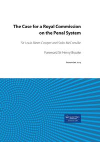 Produktbild: The Case for a Royal Commission on the Penal System
