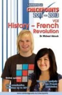 Produktbild: Adcock, M: Cambridge Checkpoints VCE History - French Revolu