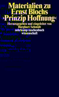 Produktbild: Materialien zu Ernst Blochs >Prinzip Hoffnung<