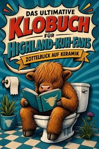Produktbild: Das ultimative Klobuch f&uuml;r Highland-Kuh-Fans