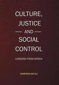 Produktbild: Oli, S: Culture, Justice and Social Control