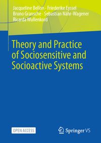Produktbild: Theory and Practice of Sociosensitive and Socioactive Systems