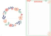 My Bullet Journal zum Ausfüllen und Gestalten