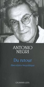 Produktbild: Du Retour ; Abecedaire Biopolitique