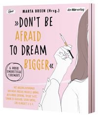 Produktbild: &raquo;Don't Be Afraid to Dream Bigger&laquo;