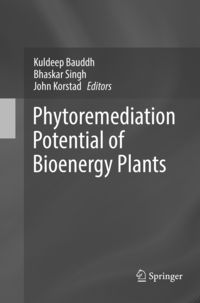 Produktbild: Phytoremediation Potential of Bioenergy Plants