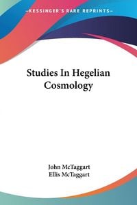 Produktbild: Studies In Hegelian Cosmology