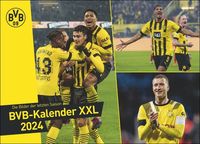 BVB Edition. Großer Wandkalender 2024. Einzigartiger Fotokalender mit allen Stars von Borussia Dortmund. Wandkalender XXL für Fußballfans. Querform von |Heye