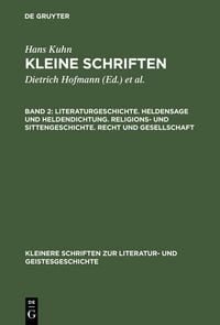 Produktbild: Literaturgeschichte. Heldensage und Heldendichtung. Religions- und Sittengeschichte. Recht und Gesellschaft
