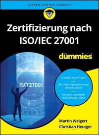 Produktbild: Zertifizierung nach ISO/IEC 27001 f&uuml;r Dummies