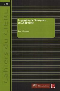 Produktbild: Le probleme de l'incroyance au XVIIIe siecle