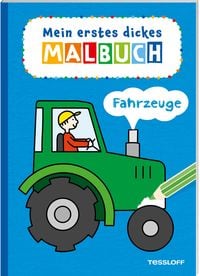 Produktbild: Mein erstes dickes Malbuch. Fahrzeuge
