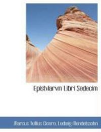 Produktbild: Epistvlarvm Libri Sedecim