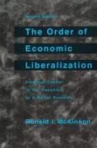 Produktbild: The Order of Economic Liberalization