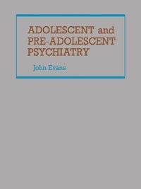 Produktbild: Adolescent and Pre-Adolescent Psychiatry