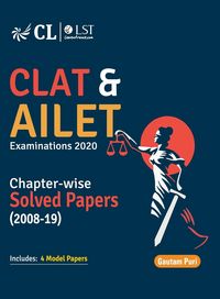 Produktbild: CLAT & AILET Chapter Wise Solved Papers 2008-2019