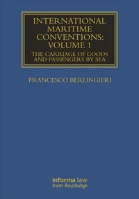 Produktbild: Berlingieri, F: International Maritime Conventions (Volume 1