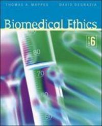 Produktbild: Mappes, T: Biomedical Ethics