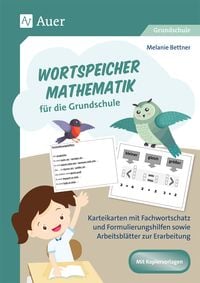 Bild vom Artikel Wortspeicher Mathematik für die Grundschule vom Autor Melanie Bettner
