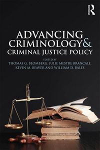 Produktbild: Advancing Criminology and Criminal Justice Policy