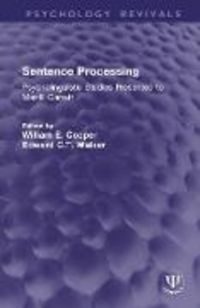 Produktbild: Sentence Processing