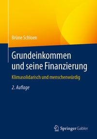 Produktbild: Grundeinkommen und seine Finanzierung