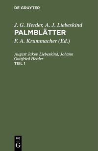 Produktbild: Palmbl&auml;tter. Teil 1