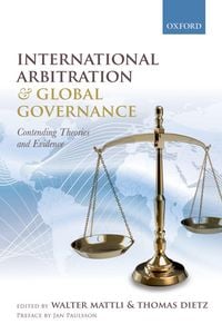 Produktbild: International Arbitration and Global Governance