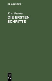Produktbild: Die ersten Schritte