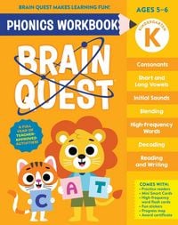 Produktbild: Brain Quest Phonics Workbook: Kindergarten