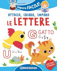Produktbild: Le lettere dell'alfabeto. Con adesivi
