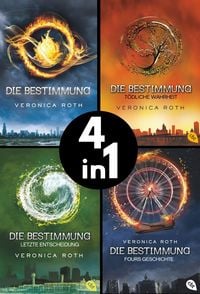Produktbild: Die Bestimmung Band 1-4: Die Bestimmung / T&ouml;dliche Wahrheit/ Letzte Entscheidung/ Fours Geschichte (4in1 Bundle)