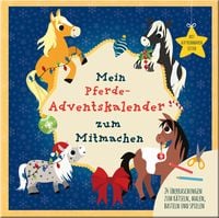 Produktbild: Mein Mein Pferde-Adventskalender zum Mitmachen