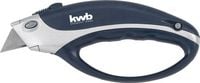 Produktbild: Kwb 013400 Profi Trapezklingen-Teppichmesser mit geschlossenem Handgriff, 170mm 1St.