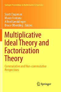 Produktbild: Multiplicative Ideal Theory and Factorization Theory