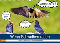 Bild vom Artikel Wenn Schwalben reden (Wandkalender 2023 DIN A3 quer) vom Autor Uwe P. Frischmuth