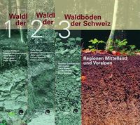 Produktbild: Waldb&ouml;den der Schweiz- Band 1-3