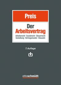 Produktbild: Der Arbeitsvertrag