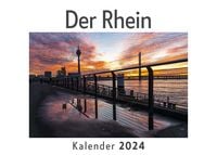 Produktbild: Der Rhein (Wandkalender 2024, Kalender DIN A4 quer, Monatskalender im Querformat mit Kalendarium, Das perfekte Geschenk)
