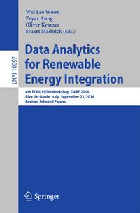 Produktbild: Data Analytics for Renewable Energy Integration
