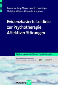 Produktbild: Evidenzbasierte Leitlinie zur Psychotherapie Affektiver St&ouml;rungen