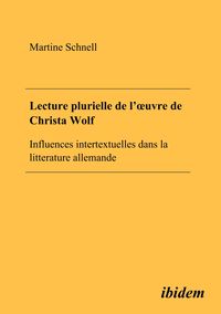 Produktbild: Lecture plurielle de l'oeuvre de Christa Wolf