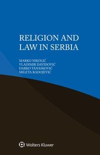 Produktbild: Religion and Law in Serbia