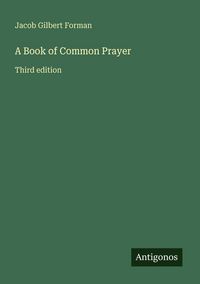 Produktbild: A Book of Common Prayer