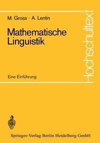 Produktbild: Mathematische Linguistik