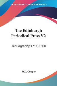 Produktbild: Couper, W: Edinburgh Periodical Press V2