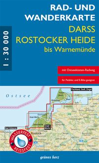 Produktbild: Rad- und Wanderkarte Dar&szlig;, Rostocker Heide bis Warnem&uuml;nde