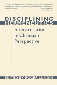 Produktbild: Disciplining Hermeneutics